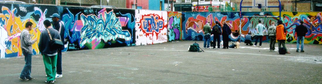 Graffiti on UK Walls - Westbourne Park