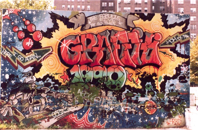 graffiti wall art. Art Crimes: New York 8