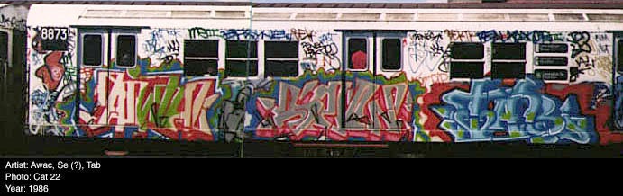 Subway graffiti Subway graffiti