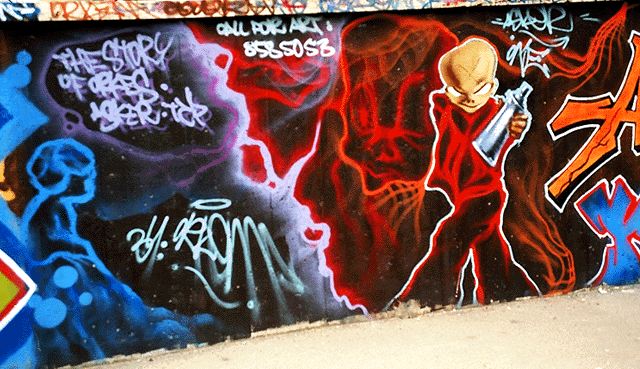 Language And Rules Of Graffiti Artists Graffiti Vs Street Art Discourse Groups