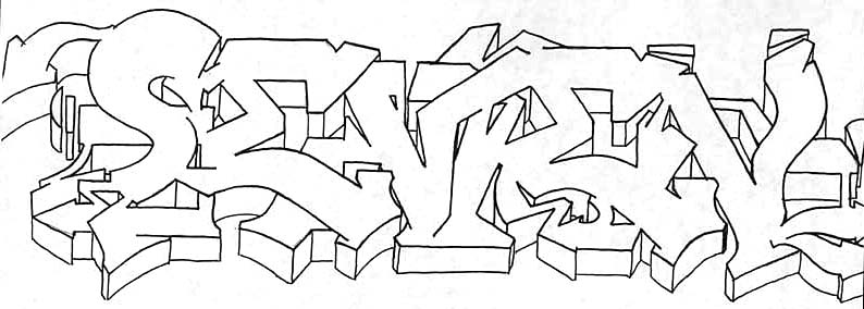 how to draw letter in graffiti. How to Draw Graffiti can not